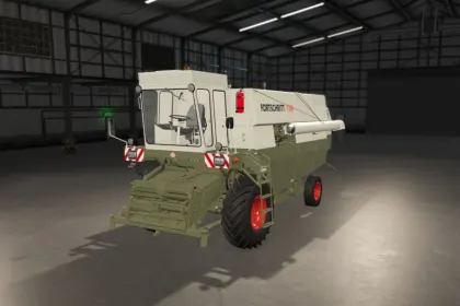 Комбайн Fortschritt E516 (Steering Wheel Fix) для Farming Simulator 25