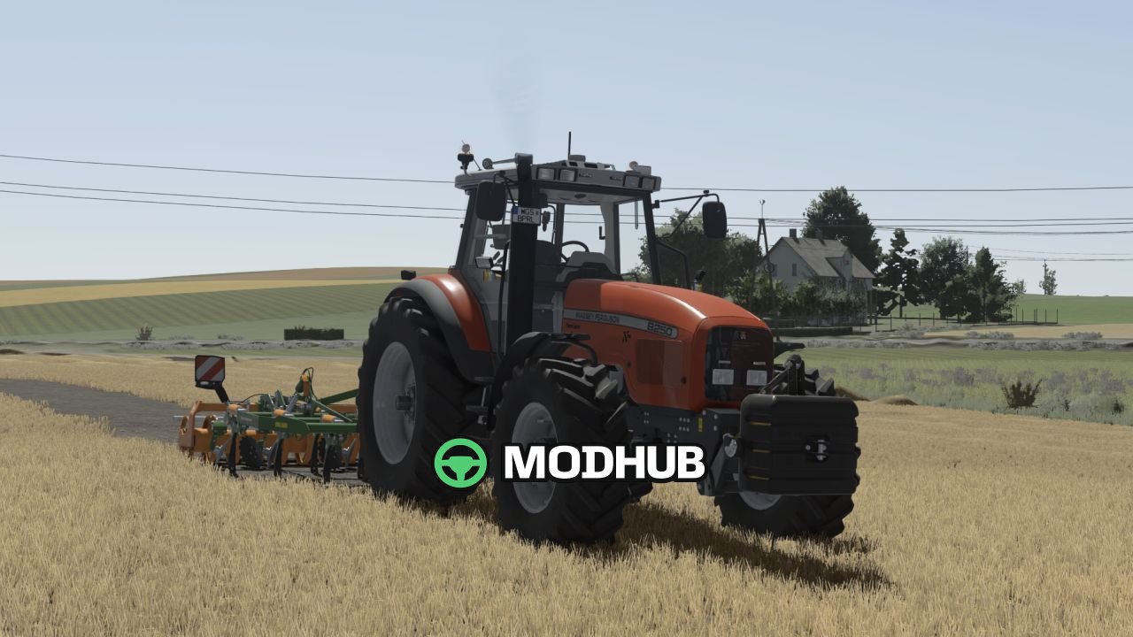 Ciągnik Massey Ferguson 8200 V1.0 do FS25