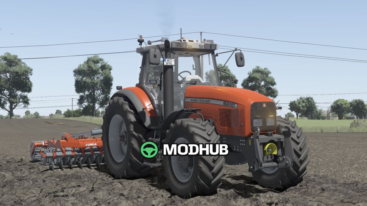 Ciągnik Massey Ferguson 8200 V1.0 do FS25