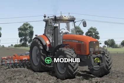 Ciągnik Massey Ferguson 8200 V1.0 do FS25 — 3