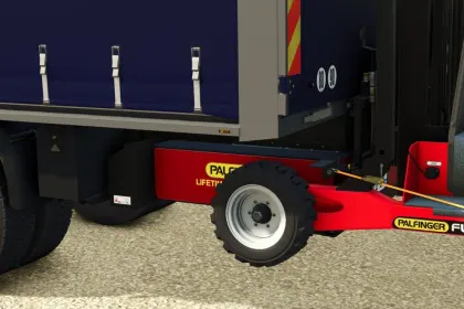 Ефективна Зчіпка Palfinger FLC-253 Hitch System (Prefab) для Вантажівок і Причепів у FS25 — 3