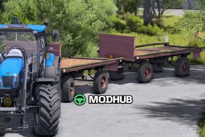 Причіп Old Zmaj Bale Trailer Autoload V1.0 для FS25 — 6
