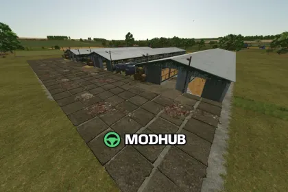 Скотний двір Big Cow Barn V1.3 для FS25