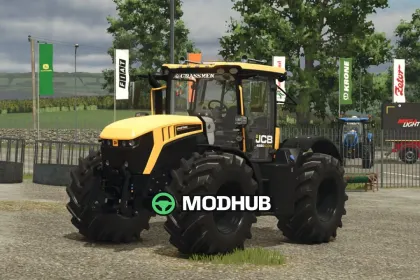 Трактор Grassmen JCB Edit V1.0 для FS25