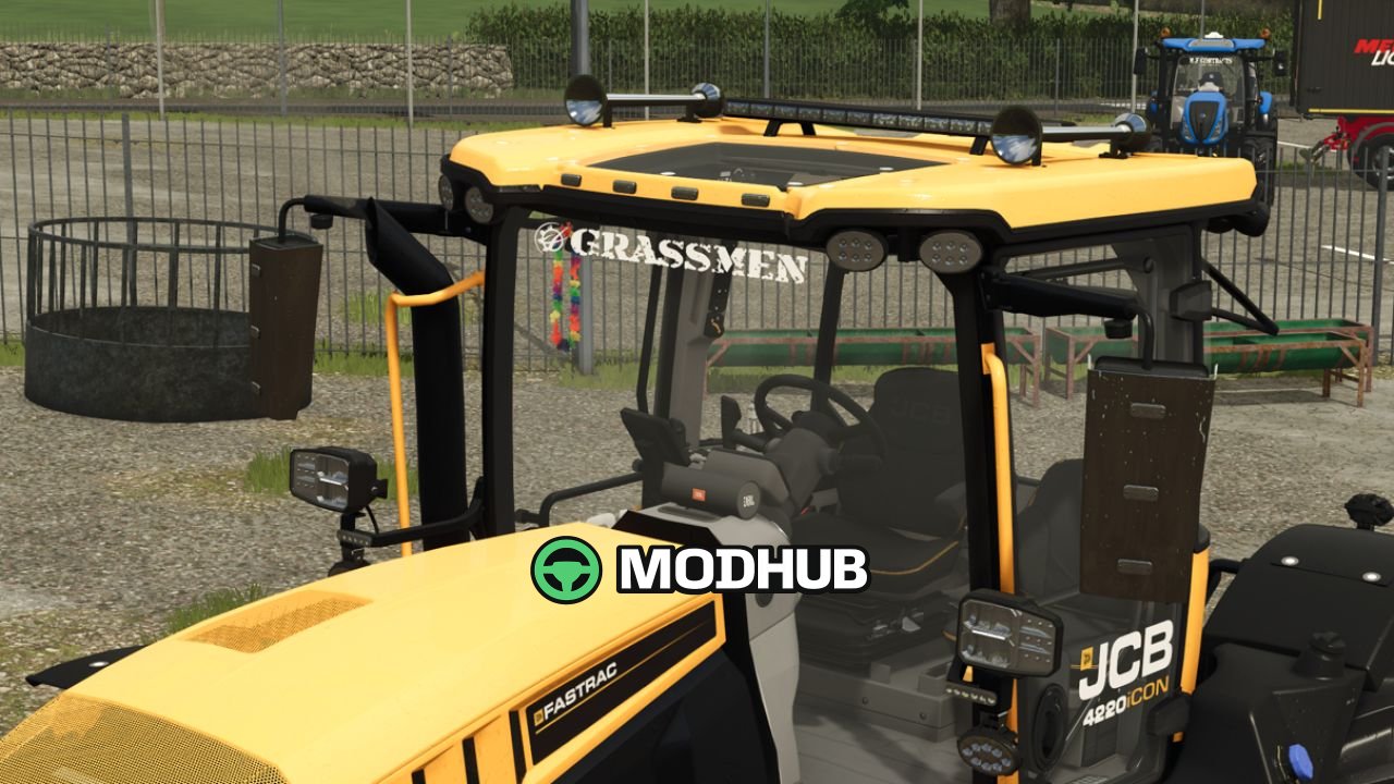 Ciągnik Grassmen JCB Edit V1.0 do FS25