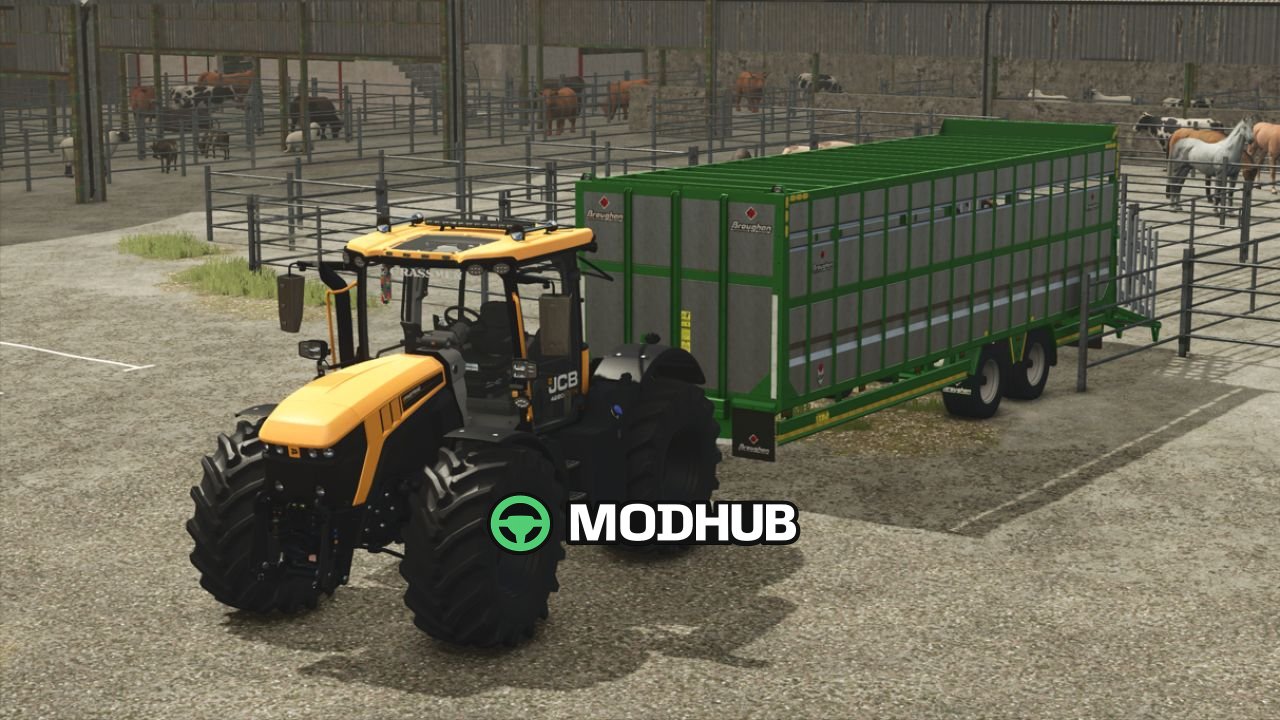 Ciągnik Grassmen JCB Edit V1.0 do FS25
