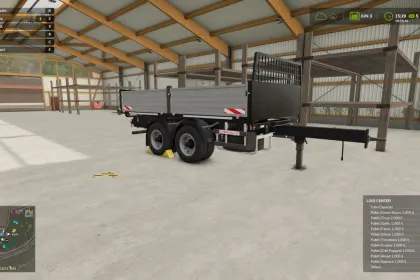 Ефективний Мультіпричіп Schwarzmüller Tandem Multitrailer для Перевезень у FS25 — 1