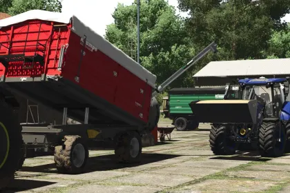 Причіп Krampe FLEXBODY 500 TDK18 для Farming Simulator 25