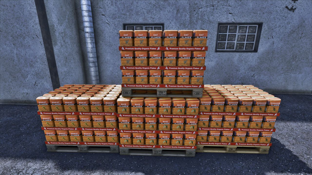 Effizientes Paket Grain Flake und Porridge Produktion — Flakes, Brei und Beerengewächshäuser für FS25