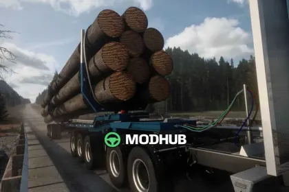 Причіп Southern Logging Trailer v1.60 для ATS — 2