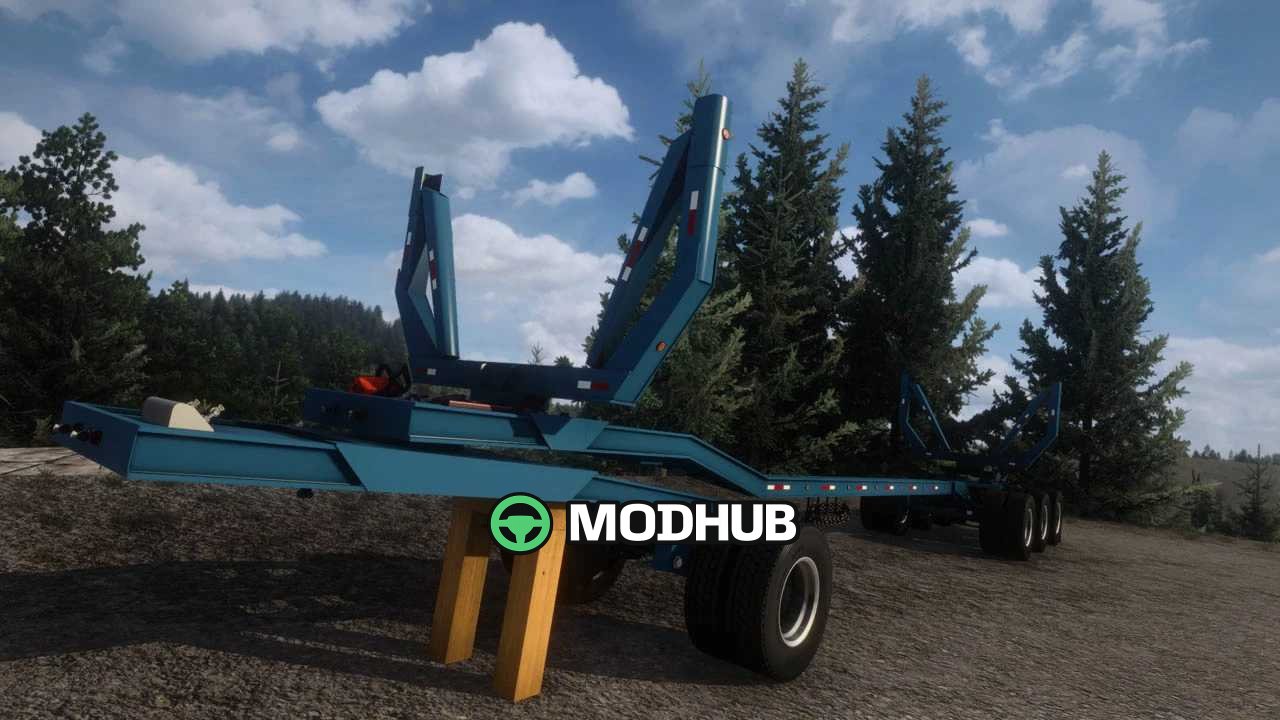 Причіп Southern Logging Trailer v1.60 для ATS