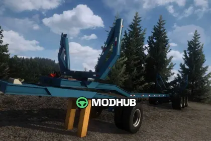 Причіп Southern Logging Trailer v1.60 для ATS — 4