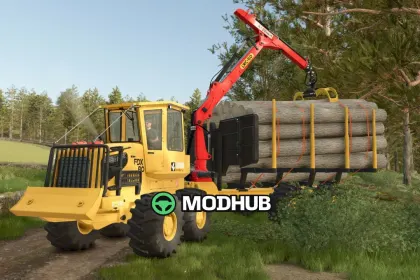 Лісова машина Lizard FDX 80 V1.0 для FS25