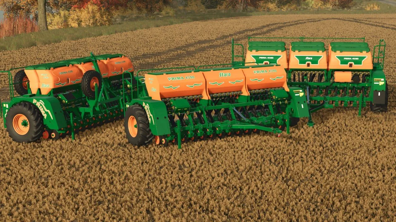 Ефективна Сівалка Stara Prima 4590 з Транспортним Дишлом для Точного Висіву