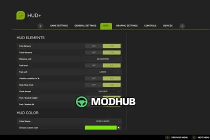 HUD+ V1.0 для FS25