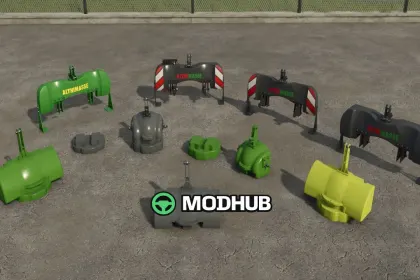 Пакет Althimasse мас для FS25