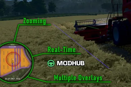 Скрипт Minimap Plus V1.0.1 для FS25