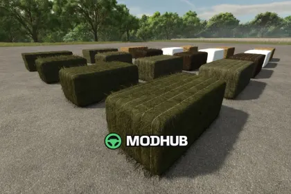 Bale Decoration Pack V1.0 for FS25