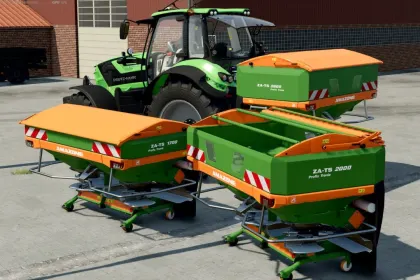 Ефективний Розкидач Добрив Amazone ZA-TS Super для Farming Simulator 25 — 1
