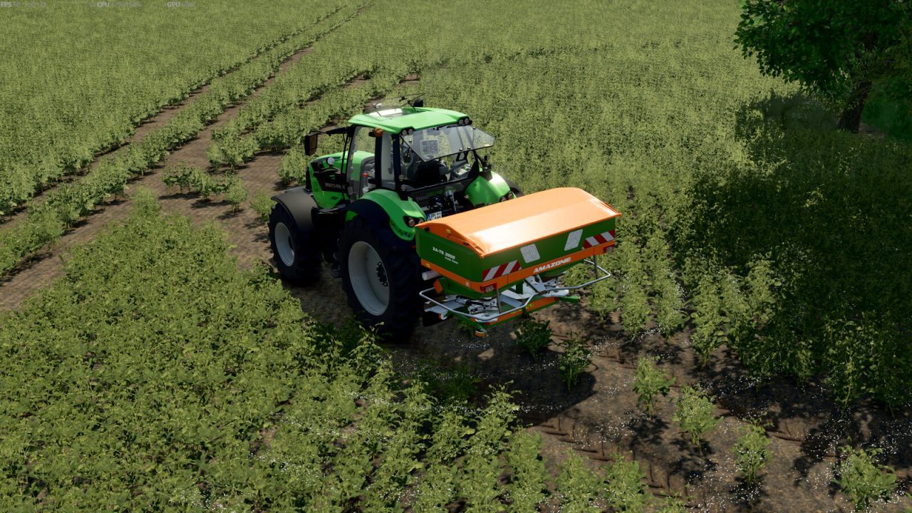 Ефективний Розкидач Добрив Amazone ZA-TS Super для Farming Simulator 25