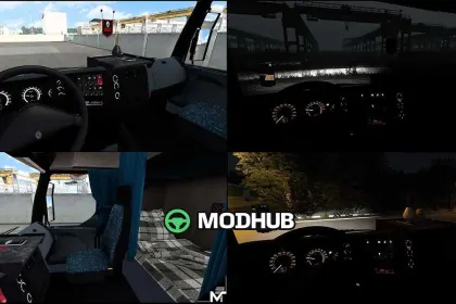 Вантажівка Renault Premium Privilege v4.0 1.60 для ETS2 — 2