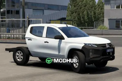 Mitsubishi New Triton v1.0 for ETS2 — 2