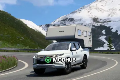 Mitsubishi New Triton v1.0 for ETS2 — 3
