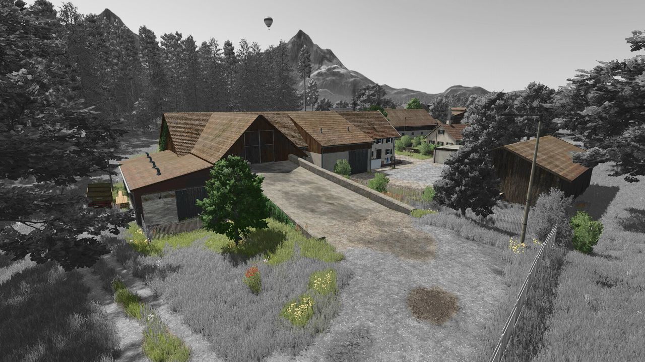 Mystical Map Hinterkaifeck for Farming Simulator 25 — 47 Fields, 5 Farms and Extended Productions