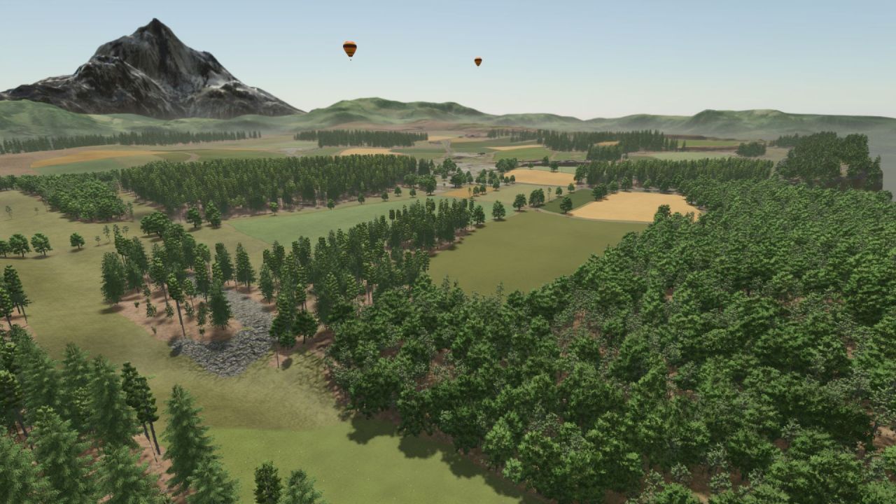 Mystical Map Hinterkaifeck for Farming Simulator 25 — 47 Fields, 5 Farms and Extended Productions