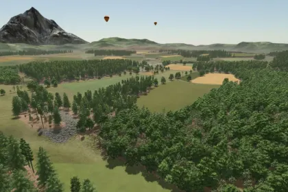Mystical Map Hinterkaifeck for Farming Simulator 25 — 47 Fields, 5 Farms and Extended Productions — 6