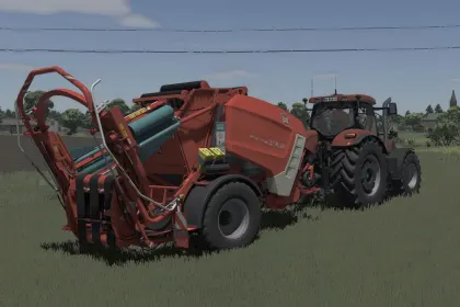 Зупинка для круглих тюків Round Bales Stop для Farming Simulator 25
