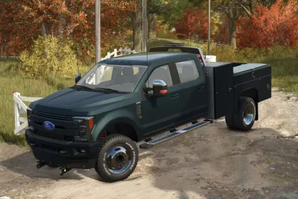 Сервісний/паливний автомобіль Ford F350 Limited Martin Bed для Farming Simulator 25