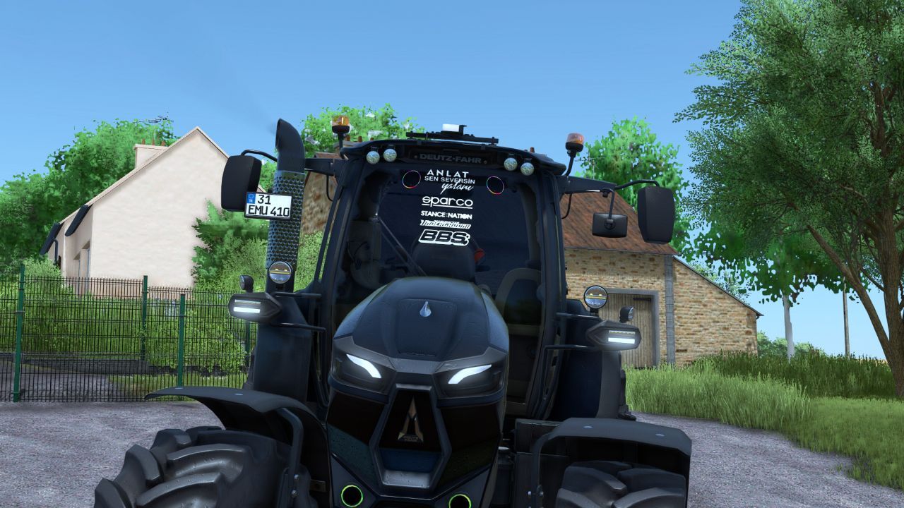 Трактор Deutz-Fahr Series 6 TTV Venom для Farming Simulator 25