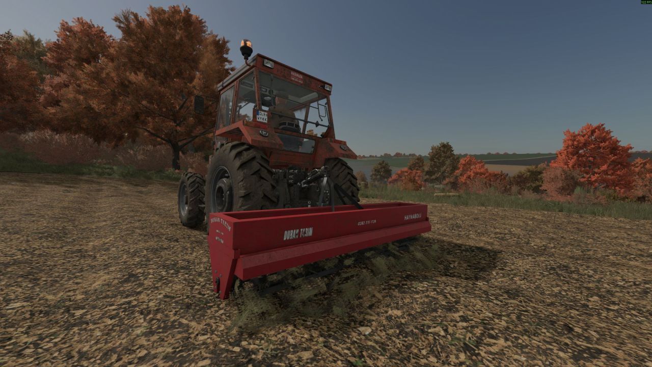 Подрібнювач рослинних решток Duran Tarım Ciguli для Farming Simulator 25