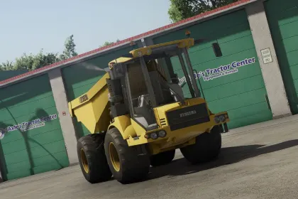 Трактор Hydrema 912 (yellow edition) для Farming Simulator 25