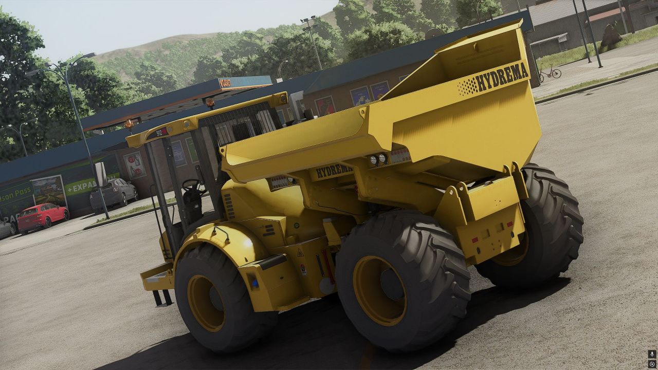 Трактор Hydrema 912 (yellow edition) для Farming Simulator 25