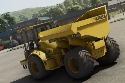 Трактор Hydrema 912 (yellow edition) для Farming Simulator 25 — 2