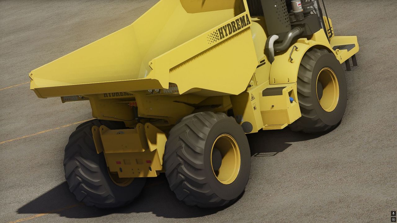 Трактор Hydrema 912 (yellow edition) для Farming Simulator 25