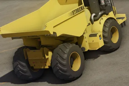 Трактор Hydrema 912 (yellow edition) для Farming Simulator 25 — 3