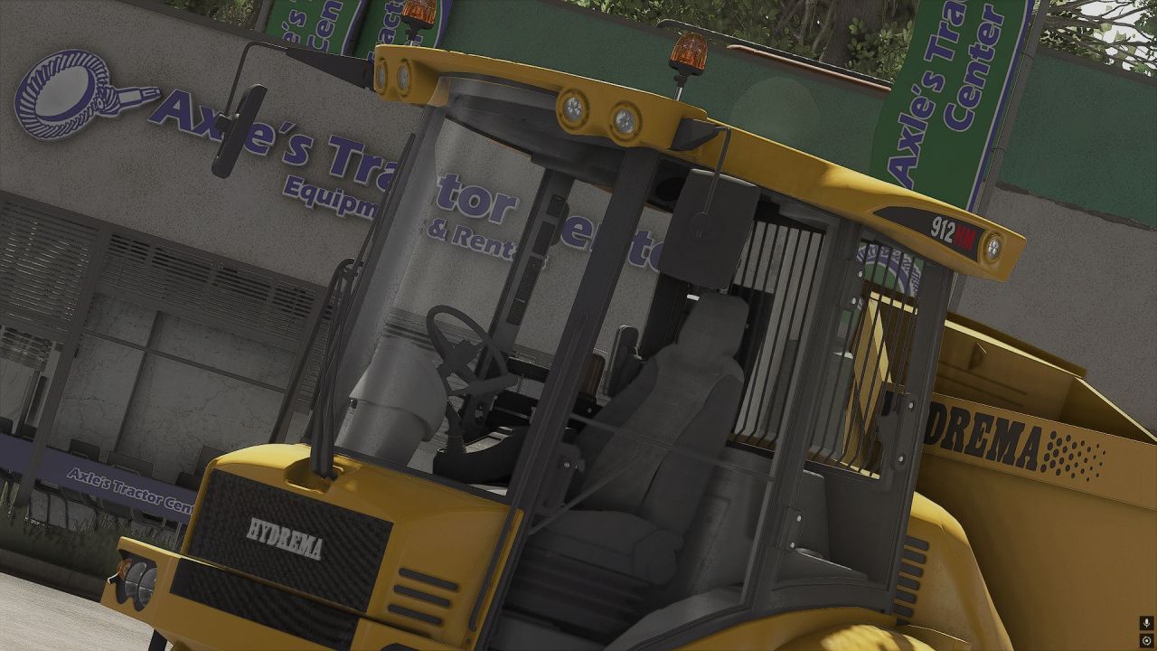 Трактор Hydrema 912 (yellow edition) для Farming Simulator 25