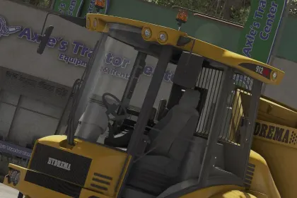 Трактор Hydrema 912 (yellow edition) для Farming Simulator 25 — 4