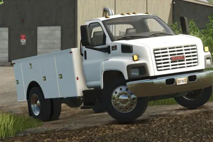 Сервісний вантажний автомобіль GMC Topkick C8500 2004 для Farming Simulator 25
