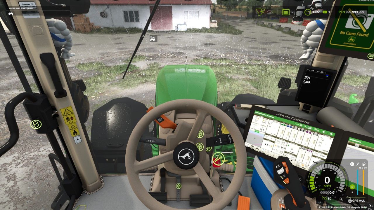 Трактор John Deere 7R Series для Farming Simulator 25