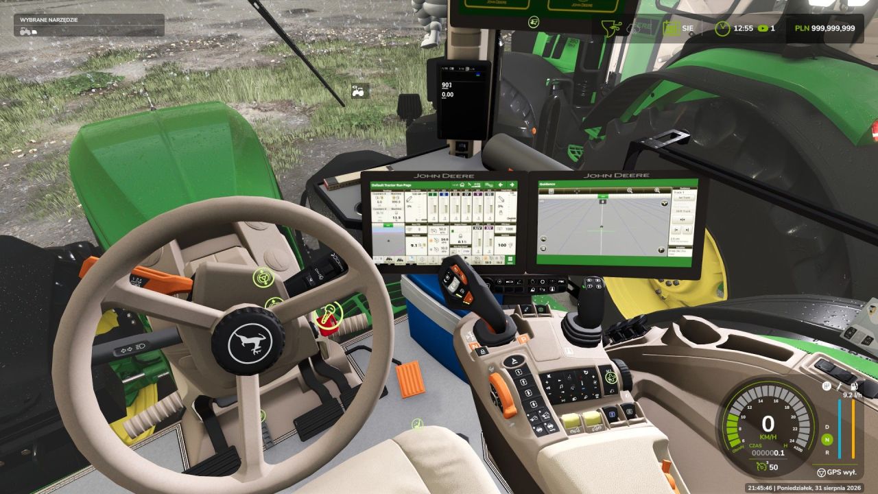 Трактор John Deere 7R Series для Farming Simulator 25