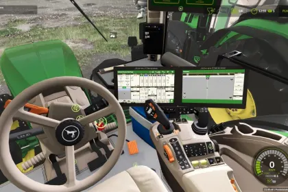 Трактор John Deere 7R Series для Farming Simulator 25 — 3