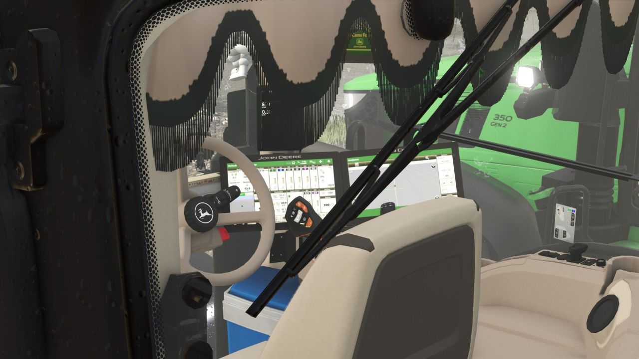 Трактор John Deere 7R Series для Farming Simulator 25