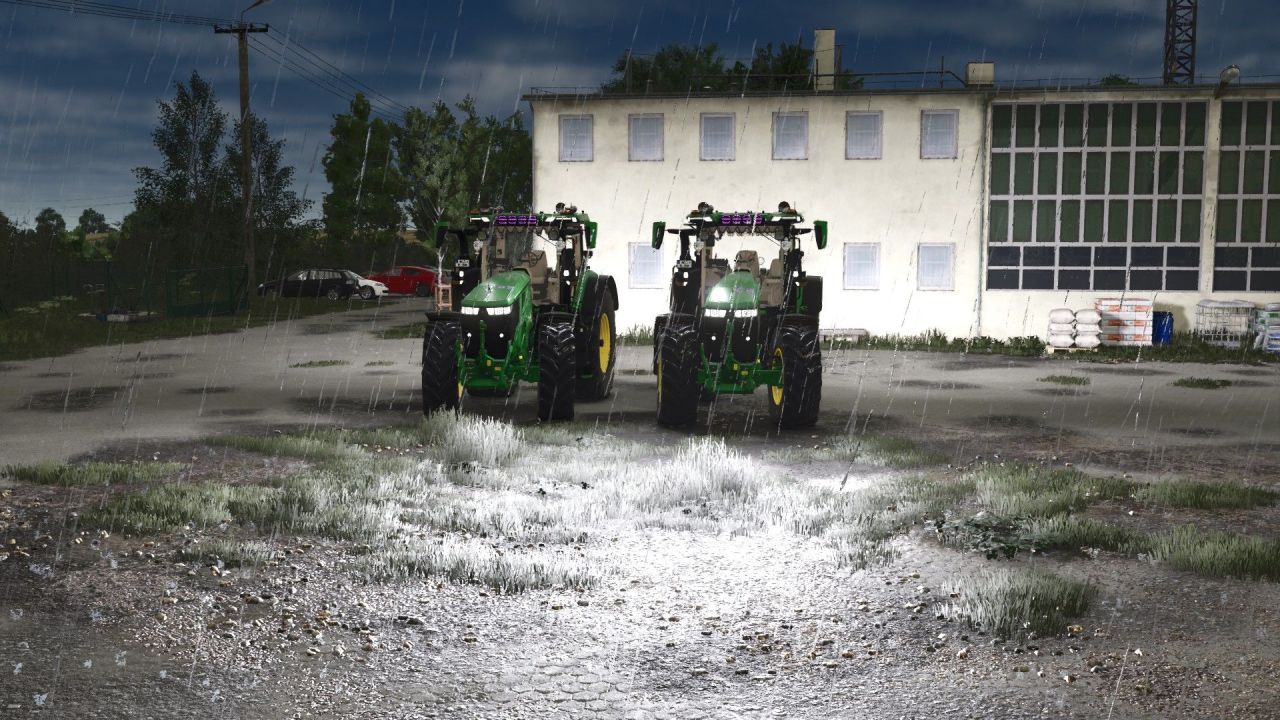 Трактор John Deere 7R Series для Farming Simulator 25