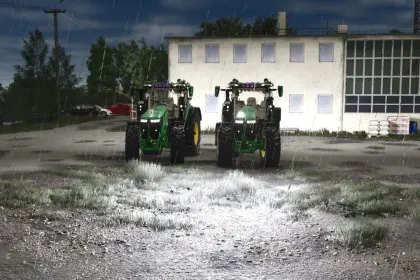 Трактор John Deere 7R Series для Farming Simulator 25 — 5