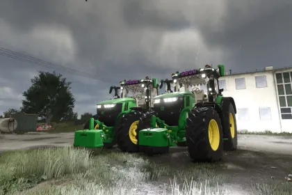 Трактор John Deere 7R Series для Farming Simulator 25 — 6
