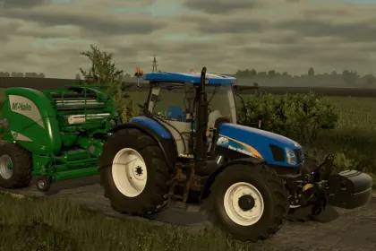 Трактор New Holland T6000 для Farming Simulator 25